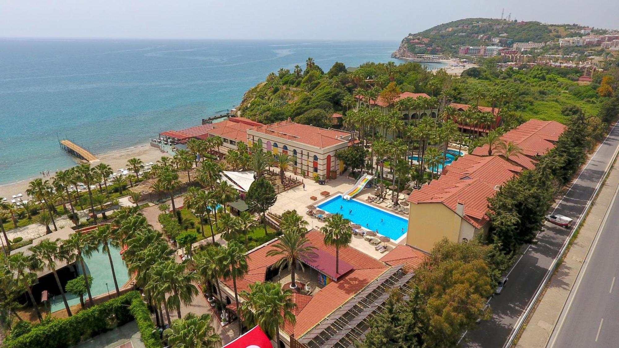 Green Paradise Beach Hotel Toslak Exterior photo